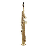 Saxofon Soprano Roy Benson Ss-302 Bb Recto Con Estuche