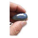 Labradorita  Lagrima Piedra Natural Destellos Azules 58 Ct