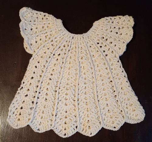 Vestido De Crochet Para Bebé.
