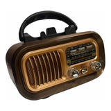 Radio Am/fm Tipo Vintage Bluetooth Bp-rv109bt