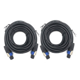 Cable Speakon To Speakon Pro Speakon De 30 Pies De Itsrock,