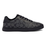 Tenis Hombre Coach Original Monogramas Clip Low Top Sneaker