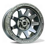 5 Rines 17x9 Off Road 5-127 Jeep Sahara Wrangler Rubicon Jk