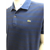 Chomba Lacoste Striped Talle 7 Xl