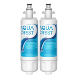 Aqua Crest 2 Filtros Agua Compatibles Con Neveras LG Lt700p