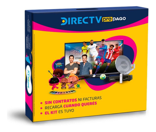 En Lanus Kit Directv Prepago Hd Antena 46 Cm Con 4 Decos