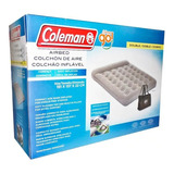 Colchón Inflable Matrimonial Coleman® Incluye Bomba Inflar