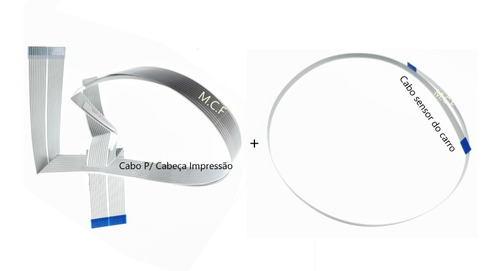 Kit Cabos Flat Da Cabeça E Sensor P/ Impressora Epson L3150