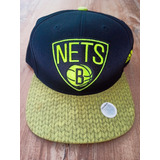 Gorra adidas Original Nets Brooklyn (nba) Usada Impecable