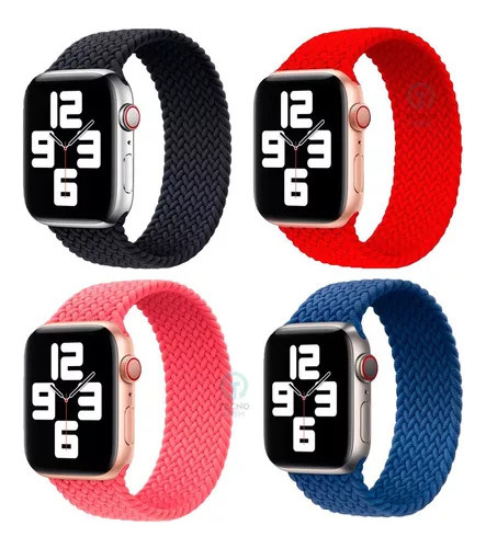 Malla Para Apple Watch Se 1 2 3 4 5 6 44 / 42 Mm Braid Loop