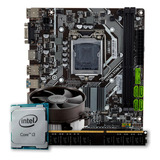 Kit Upgrade, Intel Core I3 + Placa Mãe + 8gb Ddr3