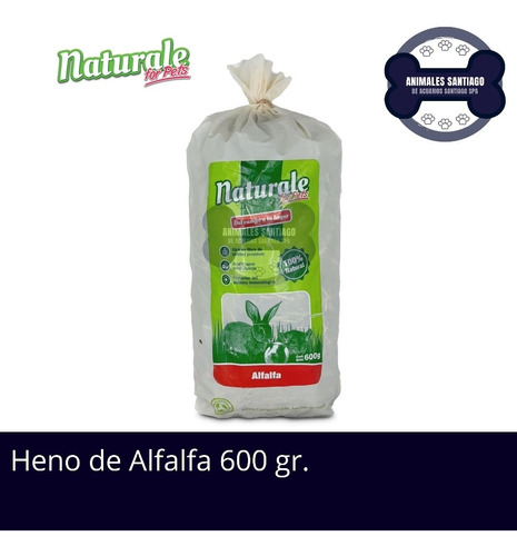 Heno De Alfalfa 600gr Naturale For Pets