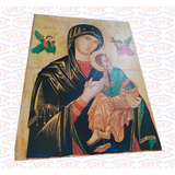 Mayolica Azulejo Exterior/interior 40x60 Perpetuo Socorro