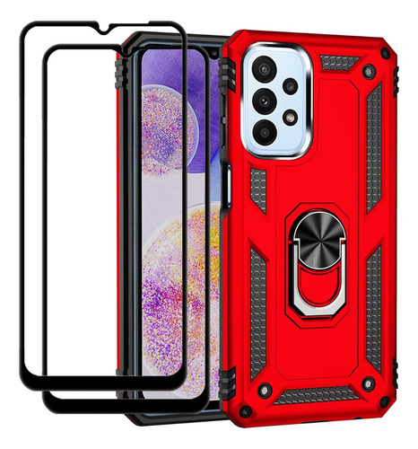 Funda Case Protectora Para Modelos Samsung + Cristal 21d