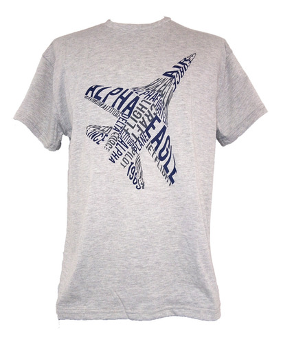 Remera Avión Plane Alfabeto Eagle Claw Importadas