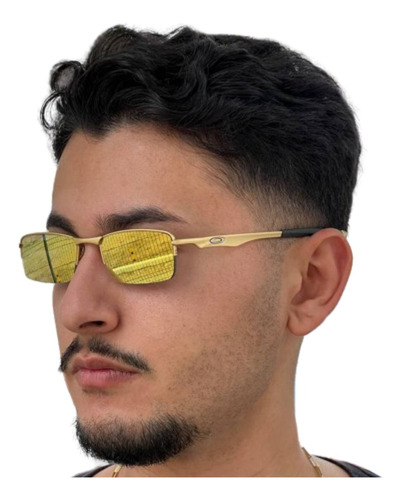 Oculos De Sol Lupa Do Vilao Estilo Juliet Mandrake X Metal