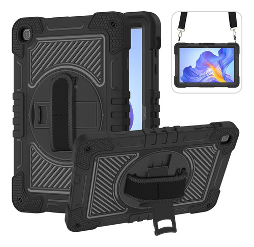 Funda Para Honor Pad X8 10.1 2022 Uso Rudo Con Correa 