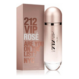 Perfume 212 Vip Rosé 125 Ml Feminino Eua De Parfum