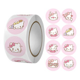 Rollo Stickers 500 Unidades Kawaii Kuromi Hello Kitty Sanrio