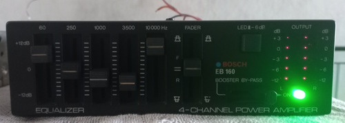 Amplificador Equalizador Tojo Bosch Eb 160 Leia Por Favor!!