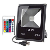 Glw Led Rgb Luz De Inundacion Etapa De Iluminacion 30w Col