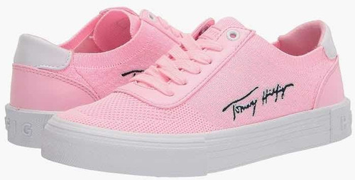 Tenis Tommy Hoan Light Pink De Tela Nuevo Y Original