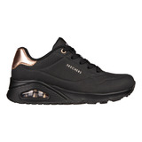 Skechers Zapato Mujer Skechers Uno-goldenair 177094 Bbk Negr