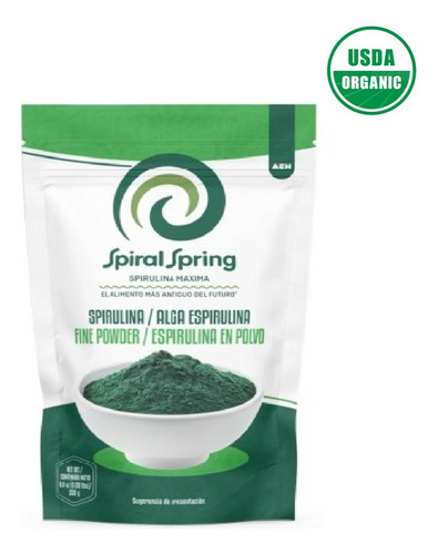 2 Pack Espirulina Máxima En Polvo Lista Para Batidos. 