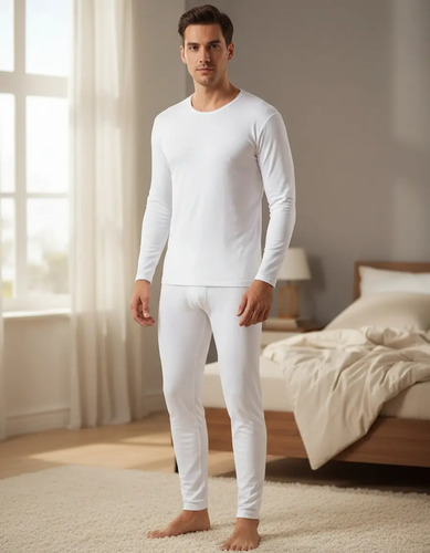 Pantalon Y Playera 1 Juego Ropa Termica Para Hombre 2 Pz | Meses sin interés
