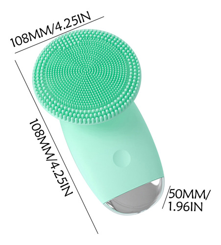 Lavado Facial Eléctrico Con Masaje Vibratorio, Limpieza Faci