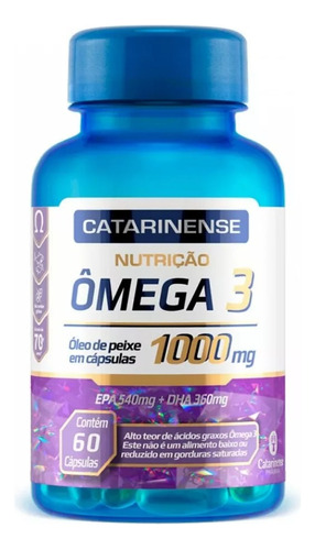 Kit 18 Ômega 3 1000mg 60 Caps Catarinense Pharma