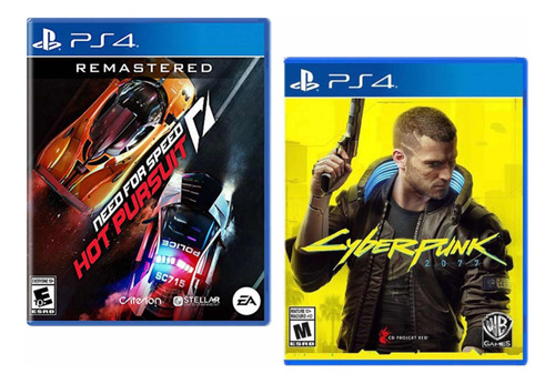 Combo Pack Need For Speed Hot + Ciberpunk 2077 Ps4 Nuevos*