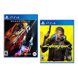 Combo Pack Need For Speed Hot + Ciberpunk 2077 Ps4 Nuevos*