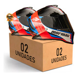 Kit Capacete Mormaii M1 Pro Lançamento Bmw 2 Unidades Oferta