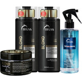 Kit Truss Blond + Frizz Zero 4 Produtos