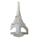 Torre Eiffel Impressão 3d Em Resina Transparente