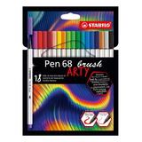 Caneta Pen 68 Arty Estojo C/18 Cores Stabilo