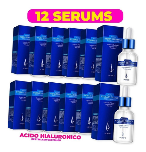 12 Serum Ácido Hialurónico Hydra B5 Essence Anti Arrugas 