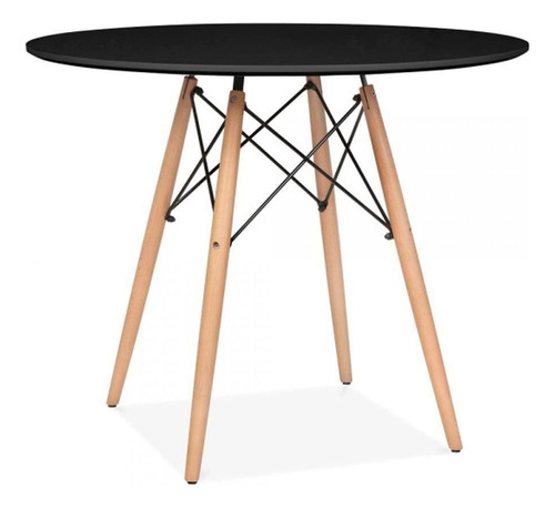 Mesa Redonda Eames/ Web Eiffel Dsw 90 Cm Diâmetro 