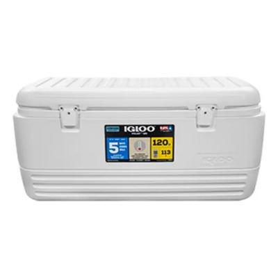 Hielera Igloo Capacidad De 120 Qt (113,56 L) Color Blanco | Envío gratis