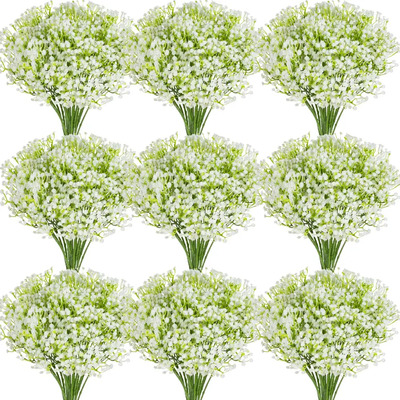 100pz Flores Gypsophila Artificiales Para Ramo De Decoracion | MercadoLibre