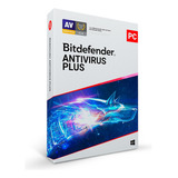 Bitdefender Antivirus Plus 3 Usuarios, 1 Año