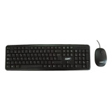 Combo Teclado Numerico + Mouse Optico Alambrico Usb Español