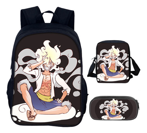 Mochila Escolar One Piece Monkey D. Luffy Nika Fifth Luf [u]