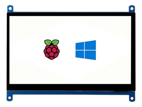 Monitor Tela Lcd De 7 Polegadas Touch Raspberry Pi Hdmi