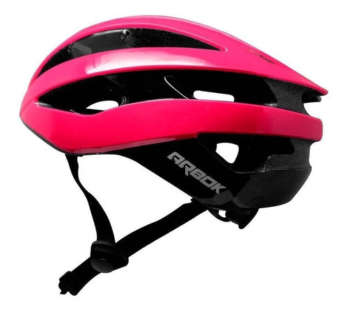 Capacete Bike Arbok Evo Rosa E Preto