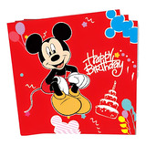 20 Servilletas De Papel Grande Con Diseño De Mickey Mouse 