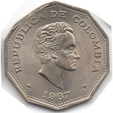 Error Final De Riel 1 Peso 1967