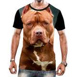 Camisa Camiseta Cachorros De Raça Pitbull Pit Monster Hd 5