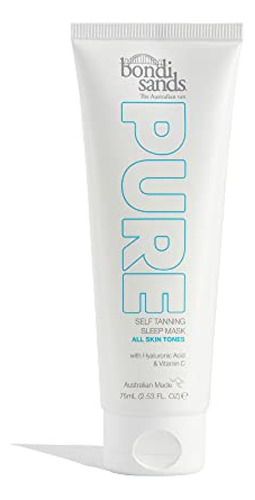 Bronceador  Bondi Sands Pure Mascarilla Para Dormir Autobron